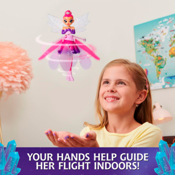 Интерактивная игрушка Hatchimals Doll Crystal Flyers 6068672 Розовый 5+ photo 7