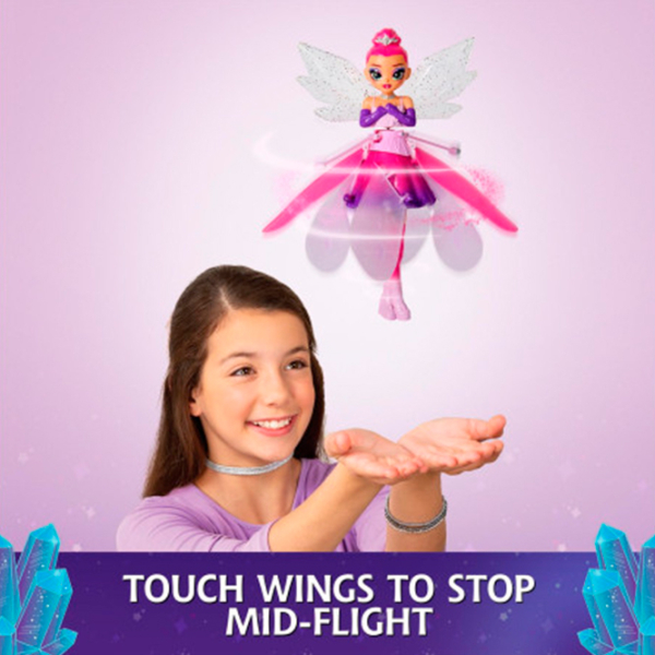 Интерактивная игрушка Hatchimals Doll Crystal Flyers 6068672 Розовый 5+ photo 8