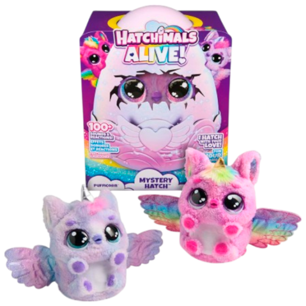 Jucărie interactivă Hatchimals Alive Pufficorn 6069132 Multicolor 5+ photo 1