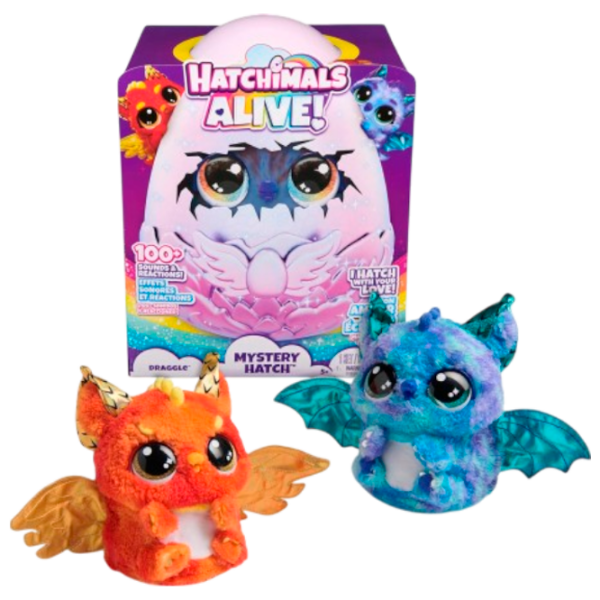 Интерактивная игрушка Hatchimals Alive Draggle 6069282 Разноцветный 5+ photo 1