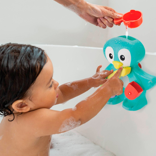 Игрушка Infantino Tub-A-Penguin 305221 Синий 1+ photo 4