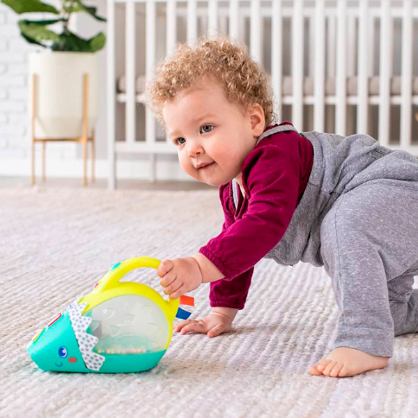 Игрушка Infantino Animals Light-Up Mini-Vac 307015 Синий 0.5+ photo 4