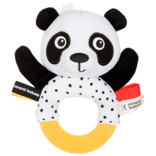 Сенсорная игрушка Canpol Babies Animals BabiesBoo 68/086 Белый 0+ photo 1