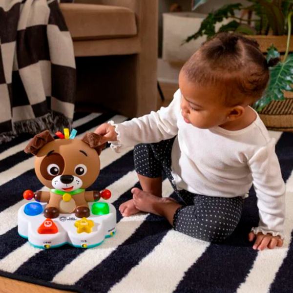 Jucărie muzicală Baby Einstein Drum & Learn Dean 16830 Brown 0.6+ photo 6