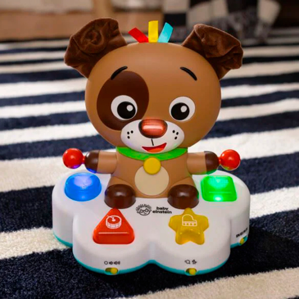 Jucărie muzicală Baby Einstein Drum & Learn Dean 16830 Brown 0.6+ photo 7