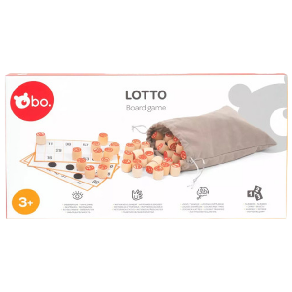 Joc de masă Bo. 8052ML Loto, 3+