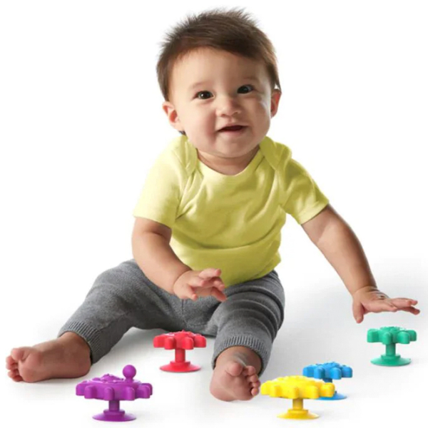 Сенсорная игрушка Baby Einstein Веселые присоски 12488 Разноцветный 0.6+ photo 8