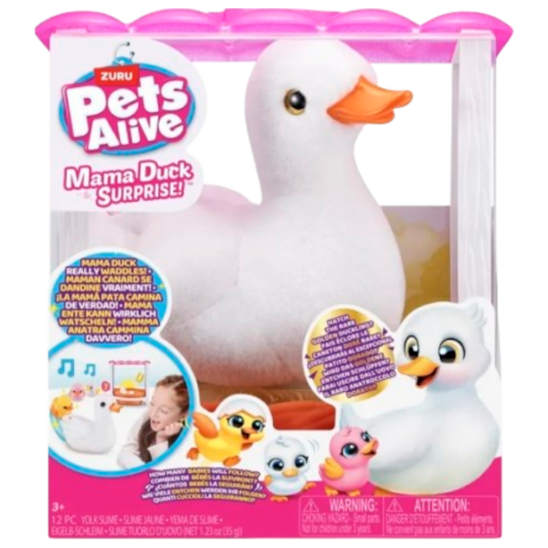 Игровой набор Zuru Animals Mama & Baby Surprise 9548 Белый 3+ photo 1
