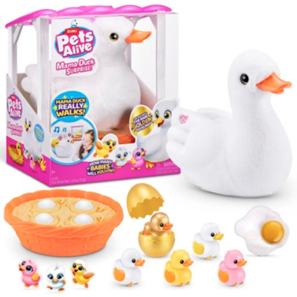 Игровой набор Zuru Animals Mama & Baby Surprise 9548 Белый 3+ photo 2