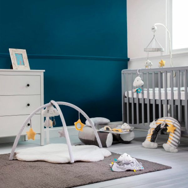 Jucărie pentru pătuțuri și cărucioare Nuby Cloud & Star ID99822 White 0+ photo 2