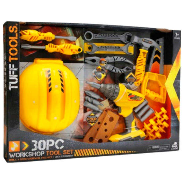 Игровой набор Toff Tools Workshop tool set 51044LT Желтый 3+ photo 1