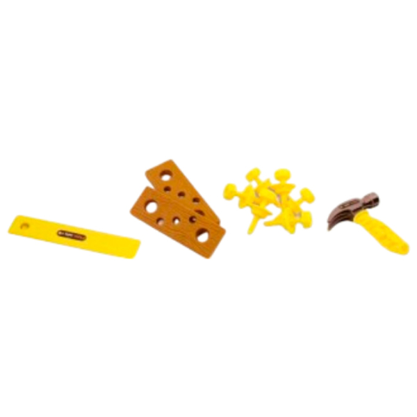 Игровой набор Toff Tools Workshop tool set 51044LT Желтый 3+ photo 4