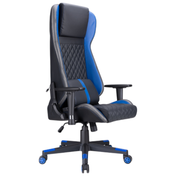 Scaun Gaming LUMI CH09-7 Black Blue  photo 1
