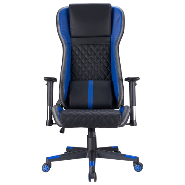 Scaun Gaming LUMI CH09-7 Black Blue  photo 2