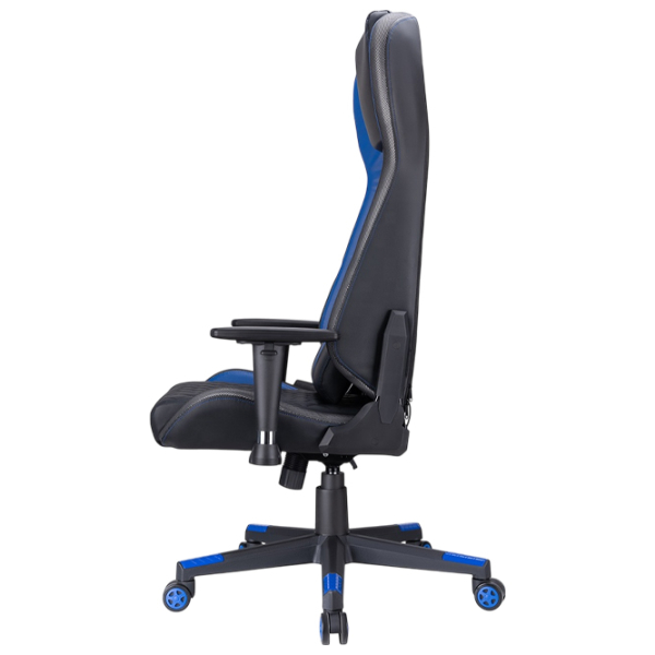 Scaun Gaming LUMI CH09-7 Black Blue  photo 5