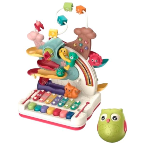 Jucărie interactivă Chipolino Puzzle game Funny animals DIG02468833 White 1.5+ photo 1