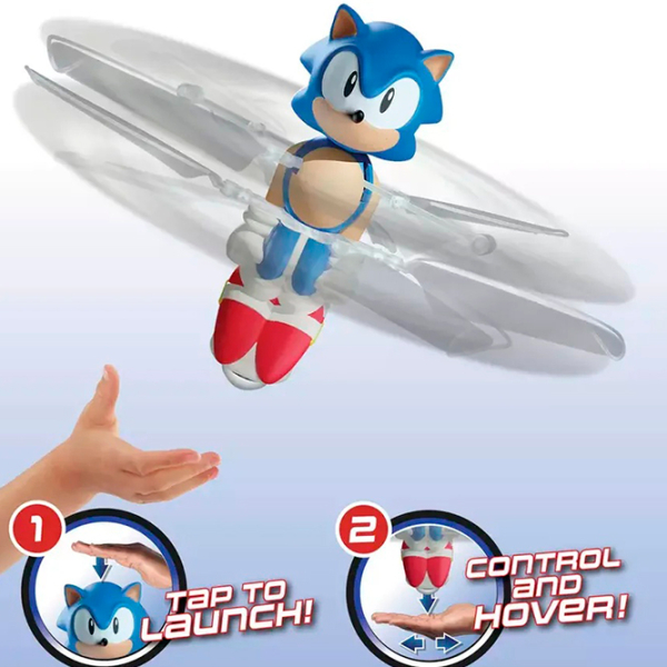 Интерактивная игрушка Flying Heroes Sonic Flying Heroes Sonic F08133 Синий 6+ photo 3