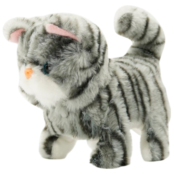 Интерактивная игрушка Pugs At Play Animals Zoe Walking Cat PAP09 Серый 3+ photo 1
