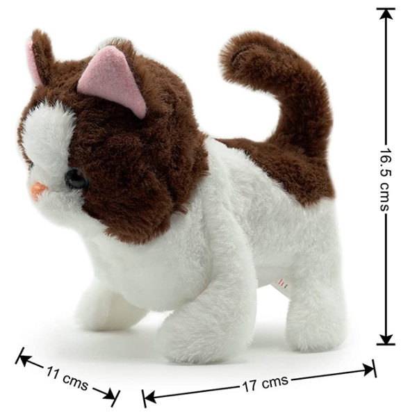 Интерактивная игрушка Pugs At Play Bella Walking Cat PAP07 Белый 5+ photo 4