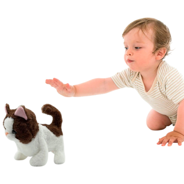 Интерактивная игрушка Pugs At Play Bella Walking Cat PAP07 Белый 5+ photo 5