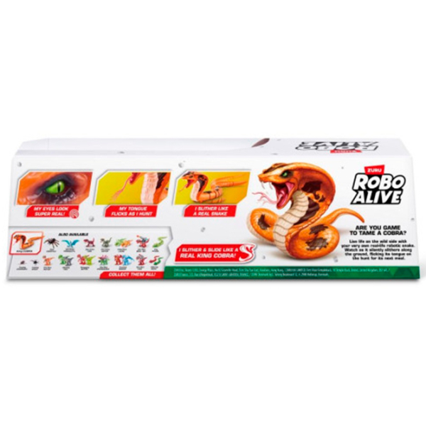 Интерактивная игрушка Zuru Roboalive Cobra 71137 Оранжевый 3+ photo 7