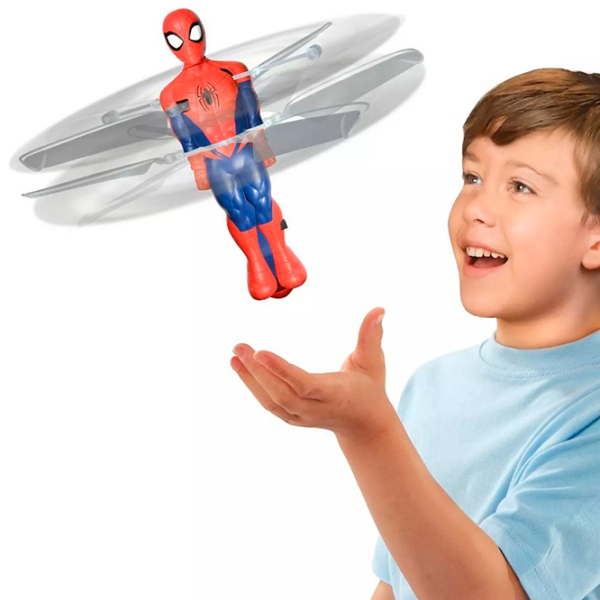 Интерактивная игрушка Flying Heroes Spider-Man Hover and Spin - Spider-Man F08132 Красный 6+ photo 3