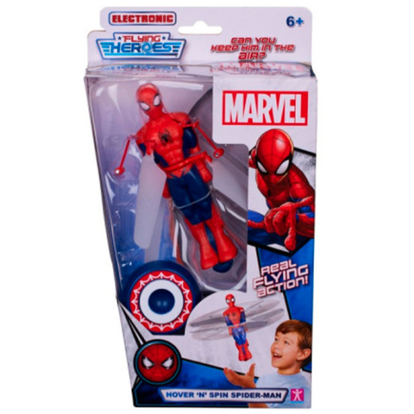 Интерактивная игрушка Flying Heroes Spider-Man Hover and Spin - Spider-Man F08132 Красный 6+ photo 4