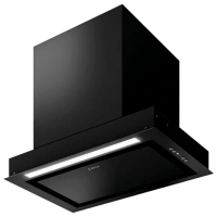 Hotă Elica HIDDEN 2.0 BL MAT/A/52 Black 52 cm, Recirculare, 1300 m³/h