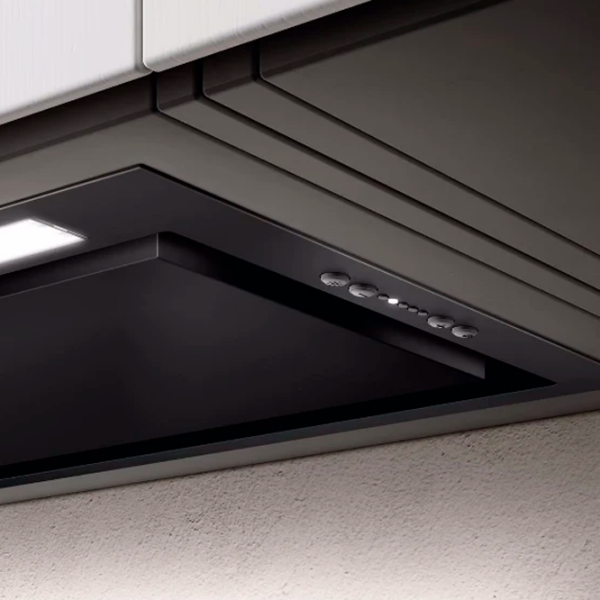 Вытяжка Elica HIDDEN 2.0 BL MAT/A/52 Черный 52 см, Рециркуляция, 1300 м³/ч photo 3