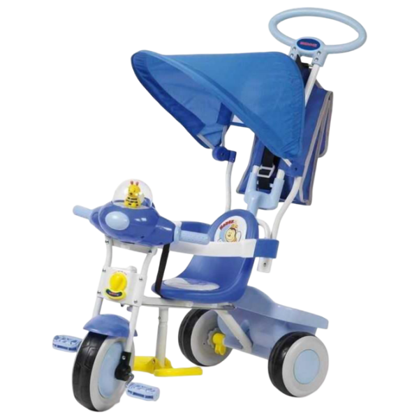 Triciclu Biemme Baby Plus Blue  Metal / Pentru copii photo 1