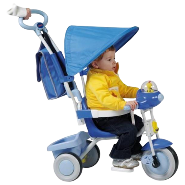 Triciclu Biemme Baby Plus Blue  Metal / Pentru copii photo 2