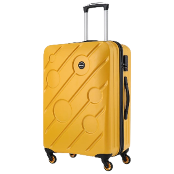 Valiză CCS 5208 Set Yellow Black 105l   photo 3