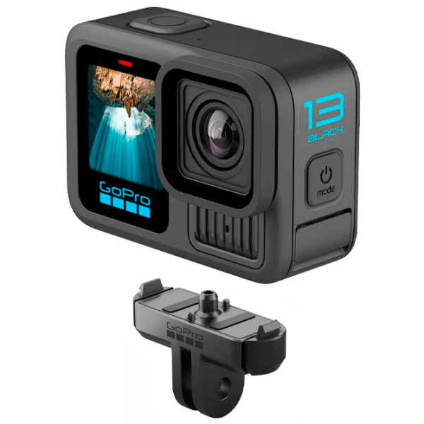 Крепление GoPro Magnetic Latch Mount H13B Черный  photo 1