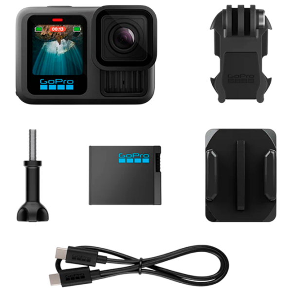 Cameră action GoPro Hero 13 Creator Edition Black 27.6 MP / 1900 mAh / IPX8 photo 6