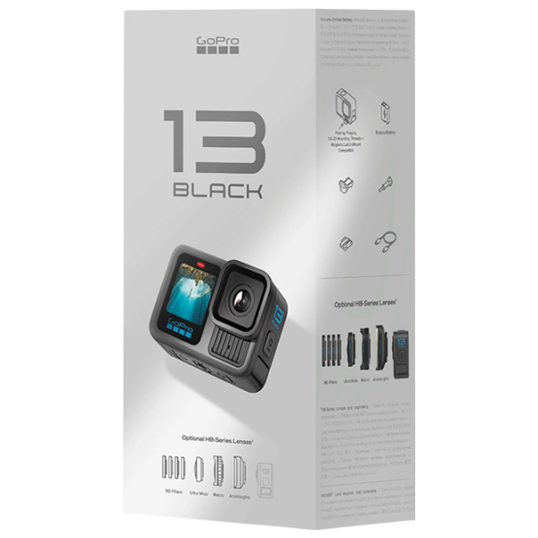 Cameră action GoPro Hero 13 Creator Edition Black 27.6 MP / 1900 mAh / IPX8 photo 7