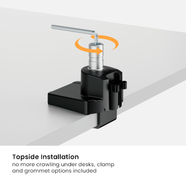 Suport pentru monitor LUMI LDT84-C012-KP01 Black VESA 100 x 100 mm photo 6