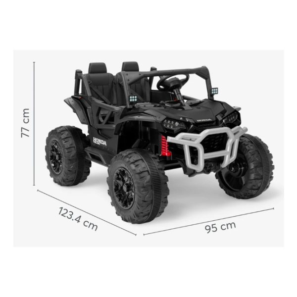 ATV pentru copii Kikka Boo Honda Green 3+ | | 3 km/h photo 7