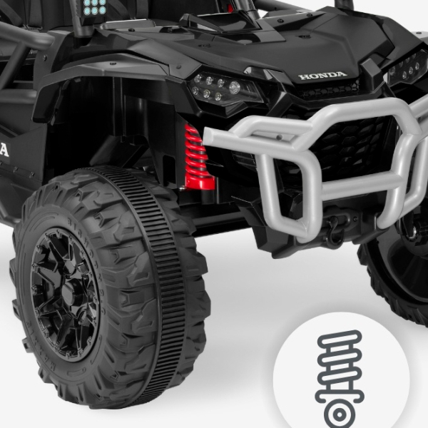 ATV pentru copii Kikka Boo Honda Black 3+ | | 3 km/h photo 6
