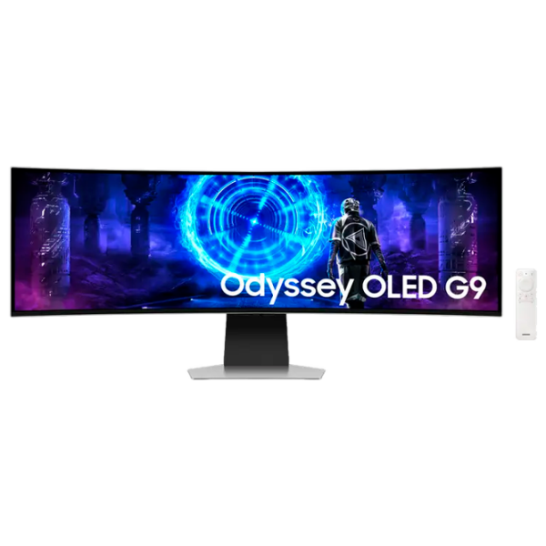 Monitor Samsung Odyssey G9 S49DG952 White 49" DQHD OLED OLED photo 1