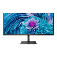 Monitor Philips 346E2LAE Black 34" WQHD LCD WLED