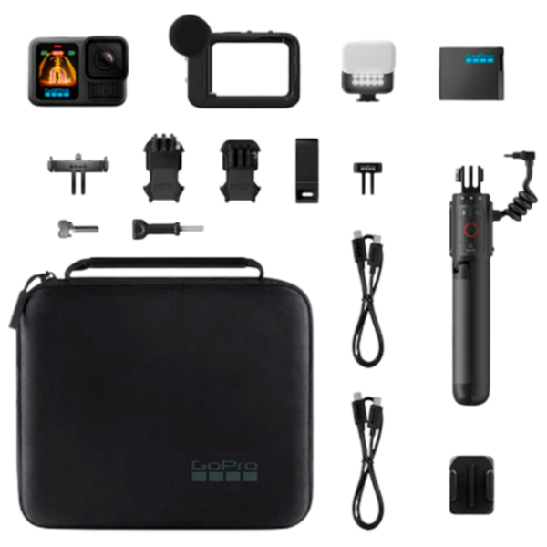 Cameră action GoPro Hero 13 Creator Edition Black 27.6 MP / 1900 mAh / IPX8 photo 12