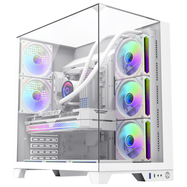 Корпус Gamemax Infinity Plus Белый ITX photo 3