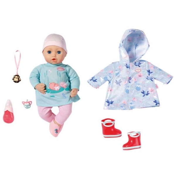 Păpușă Zapf Baby Annabell Rain bebeluș 705452  3+ photo 1