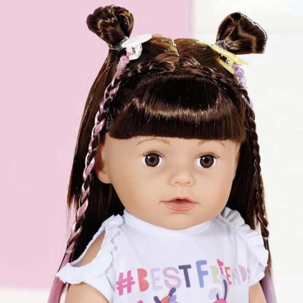 Păpușă Zapf Sister Brunette bebeluș 4001167830352  4+ photo 4