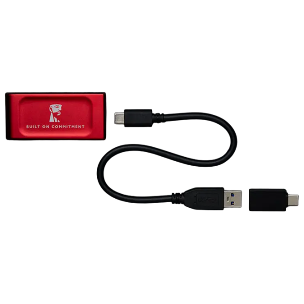 Unități de stocare externe SSD Kingston XS1000 BoC 2 TB Red  photo 2