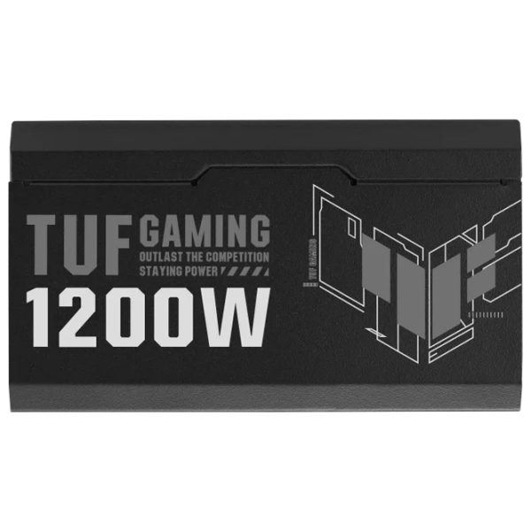 Блок питания Asus TUF Gaming 80+ Gold 1200 Вт Черный  photo 9