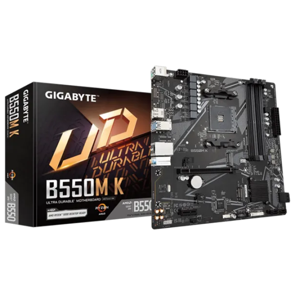 Материнская плата Gigabyte B550M K mATX  photo 1