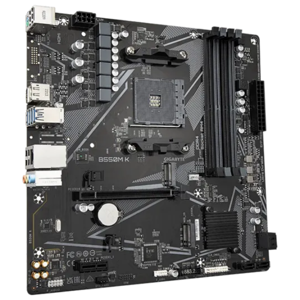Материнская плата Gigabyte B550M K mATX  photo 3