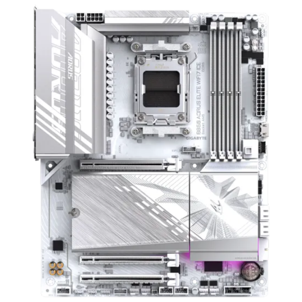 Placă de bază Gigabyte B850 A ELITE WIFI7 ICE ATX  photo 1