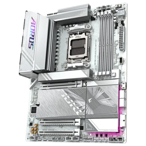 Placă de bază Gigabyte X870E A ELITE WIFI7 ICE ATX  photo 1
